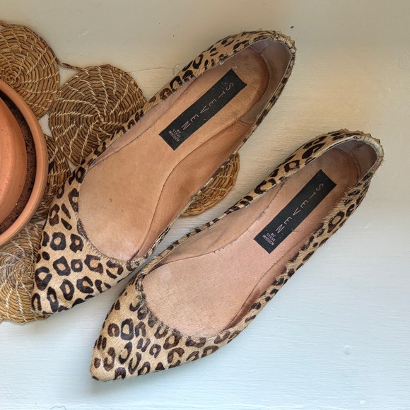 Steve Madden Shoes - Steve Madden Studded Leopard Ballet Flat